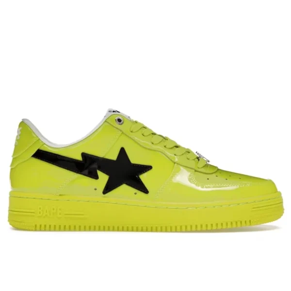 A Bathing Ape Bape Sta 'Yellow Patent'