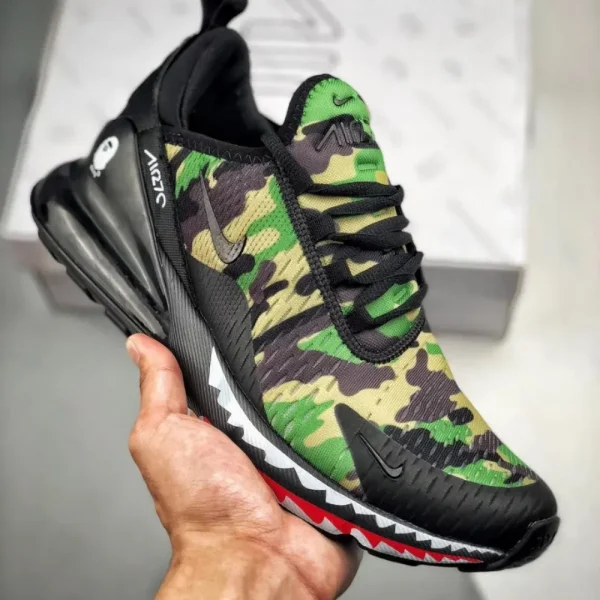 [CUSTOM] Nike Air Max 270 x Bape 'Green'