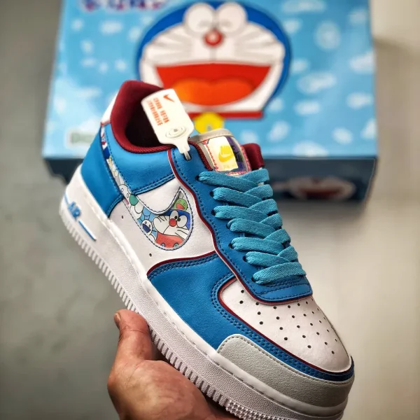 [CUSTOM] Nike x Doraemon Air Force 1 Low White Blue
